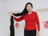 55歲大辮子姑娘申請“吉尼斯之最”